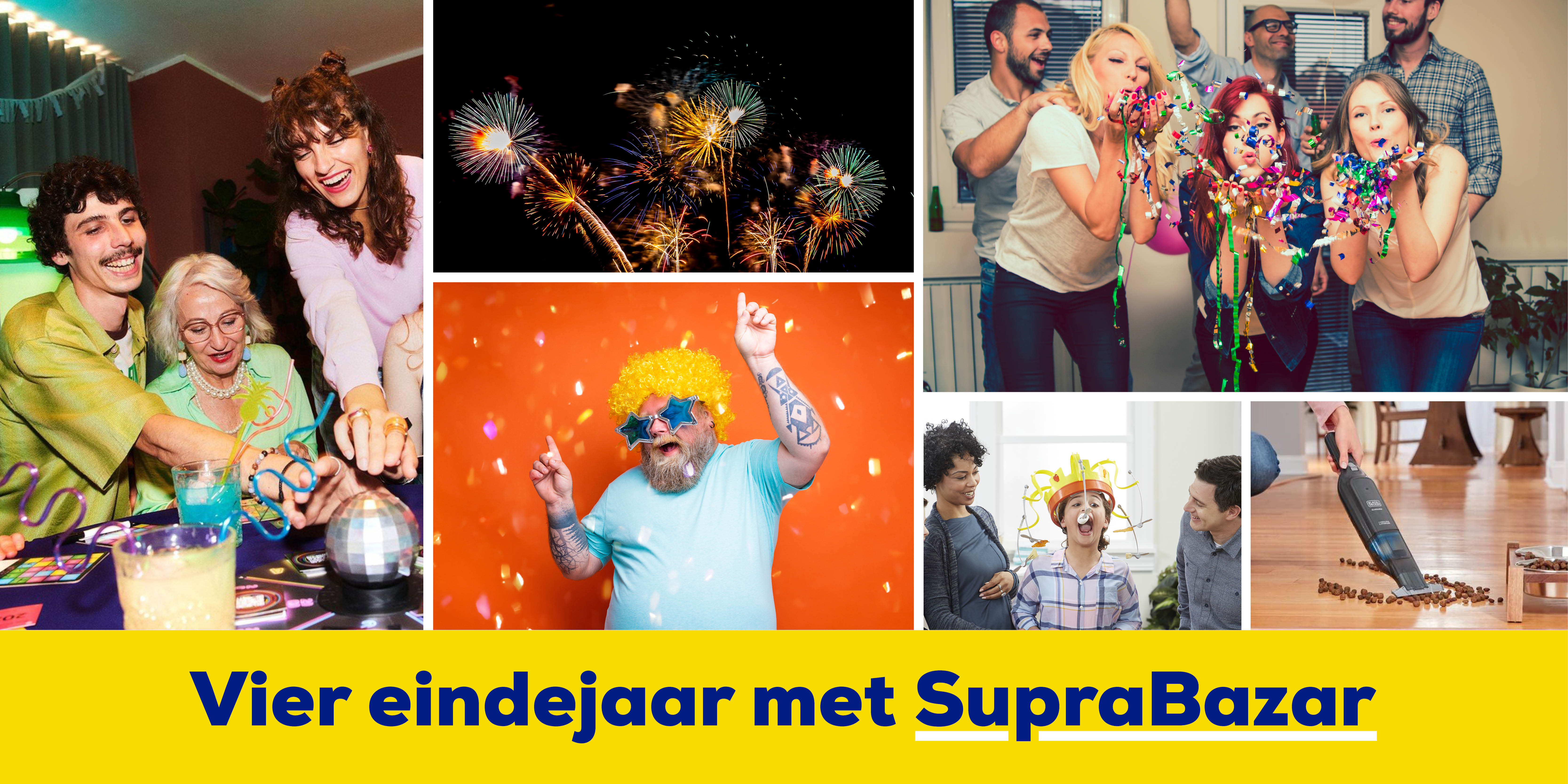 Vier eindejaar met SupraBazar